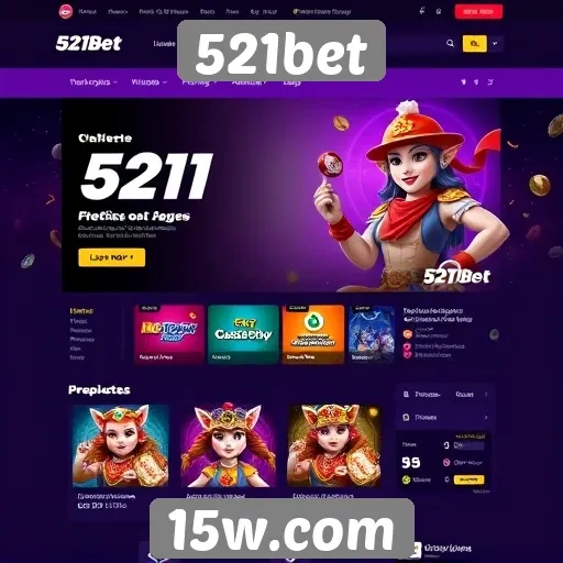 Acessibilidade e design do site 521bet para usuários